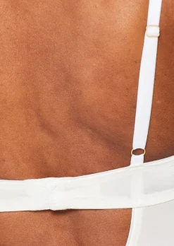 Knickerbox Harper Lace Underwired Lingerie Body - White