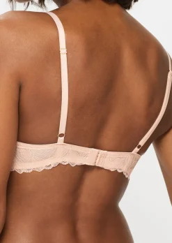 Knickerbox Harper Smooth Padded Plunge Bra - Pale Pink