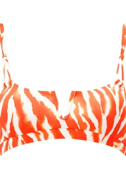 Knickerbox Swim Essentials Non Wired Bikini Top - Orange
