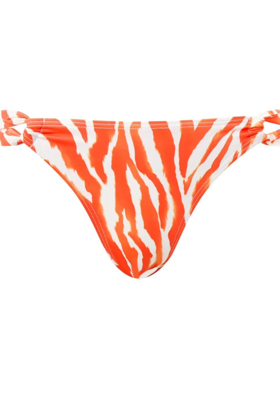 Knickerbox Swim Essentials Printed Tanga Bikini Bottoms - Orange