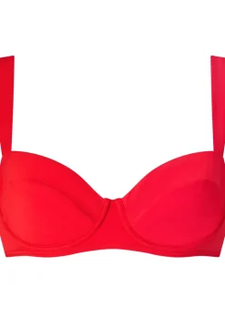 Knickerbox Swim Essentials Wired Bikini Top - Red