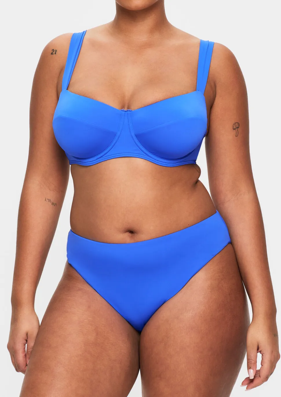 Knickerbox Swim Essentials Wired Bikini Top - Blue
