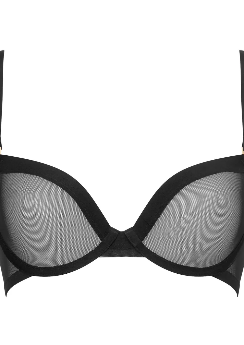 Knickerbox Zadie Fuller Bust Non Padded Plunge Bra - Black