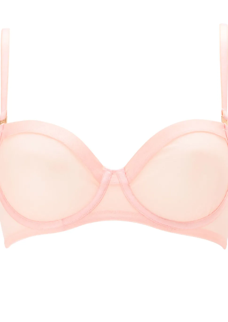 Knickerbox Zadie Non Padded Balcony Bra - Light Pink