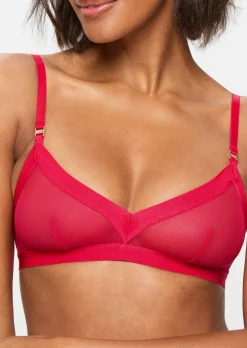 Knickerbox Zadie Non Padded Bralette - Red