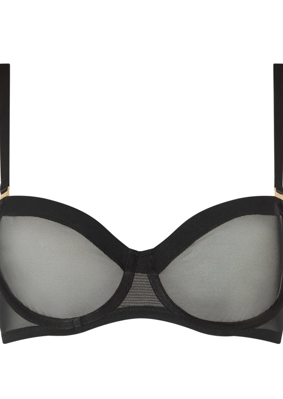 Knickerbox Zadie Non Padded Balcony Bra - Black