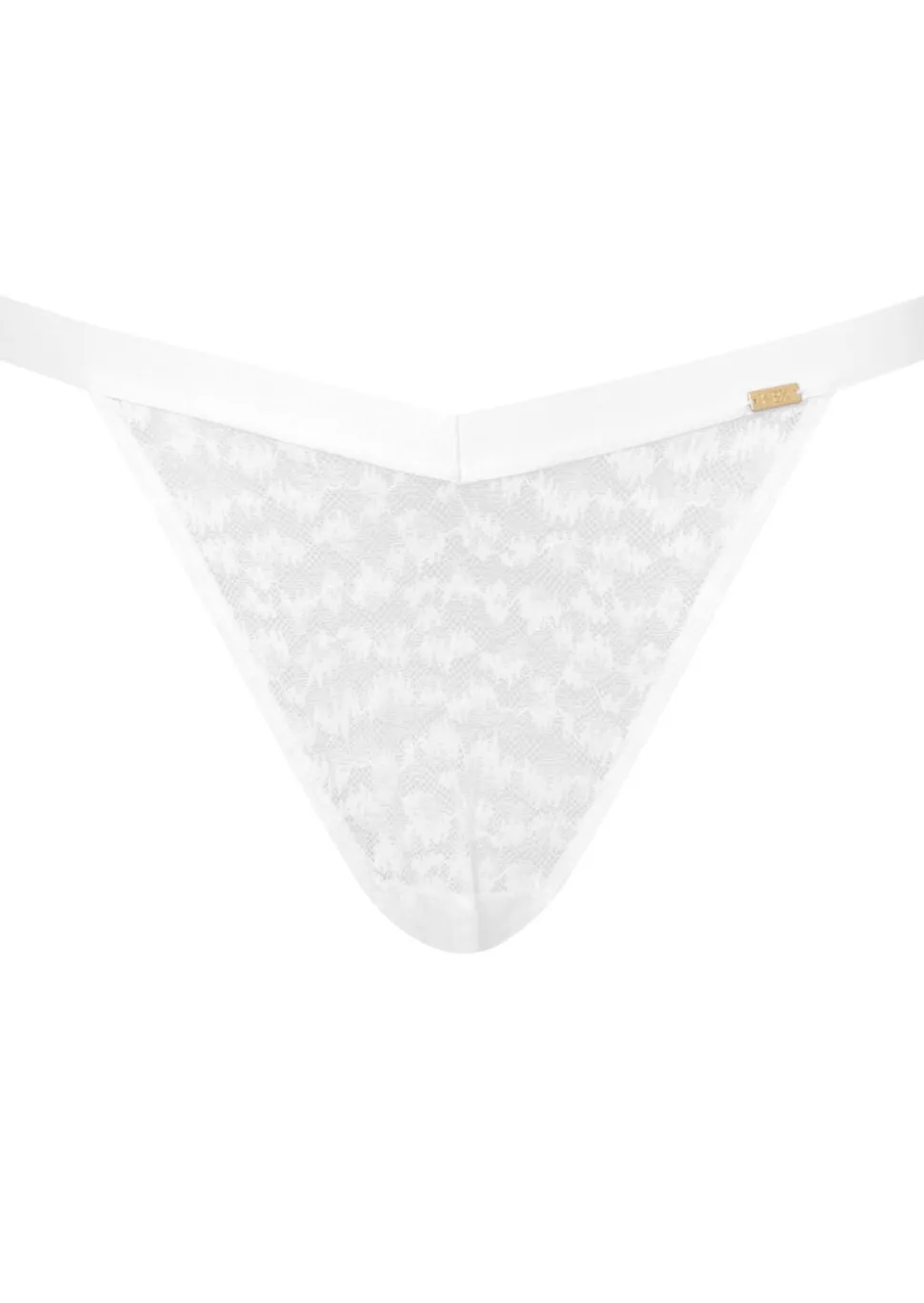 Knickerbox Zadie Textured Brazilian Knickers - White