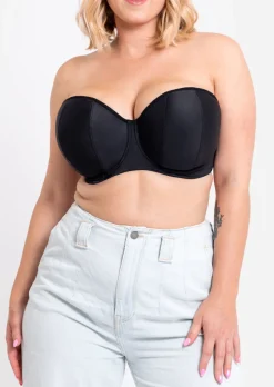 Luxe Strapless Bra - Black