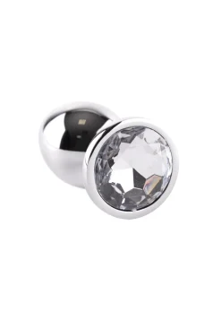 Metal Jewelled Butt Plug 3 Piece Set