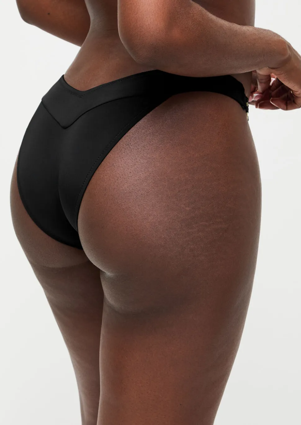 Miami Dreams Brazilian Bikini Bottoms - Black