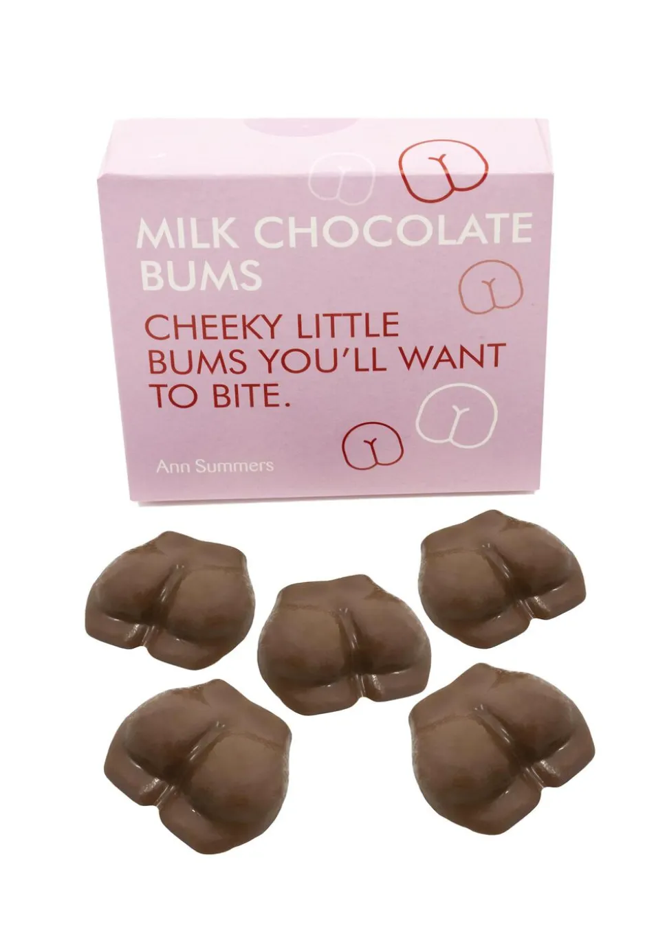 Milk Chocolate Bums Rude Edible Sweets