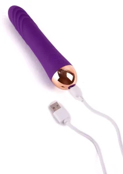 Moregasm+ Boost Rippled Silicone Clitoral & Internal Vibrator