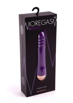Moregasm+ Boost Rippled Silicone Clitoral & Internal Vibrator