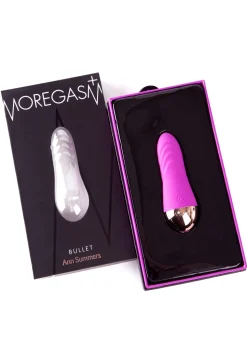 Moregasm+ Bullet Ridged Silicone Clitoral Vibrator
