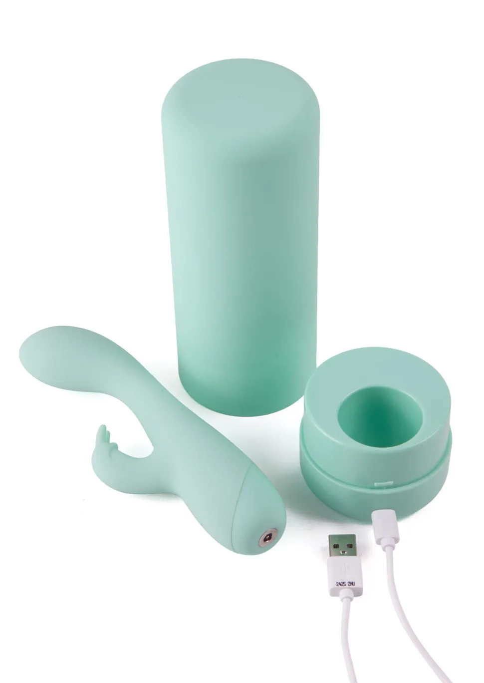 Moregasm+ Pleasure Unplugged Rabbit Vibrator with Charging Case