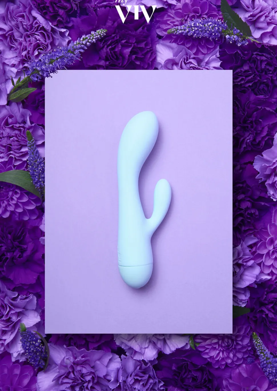 My Viv Dual Stimulation Waterproof Silicone Rabbit Vibrator