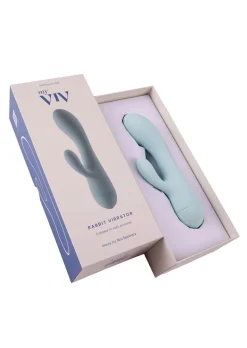 My Viv Dual Stimulation Waterproof Silicone Rabbit Vibrator
