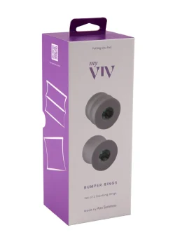 My Viv Flexible Silicone Depth Control Bumper Rings - Pack of 2