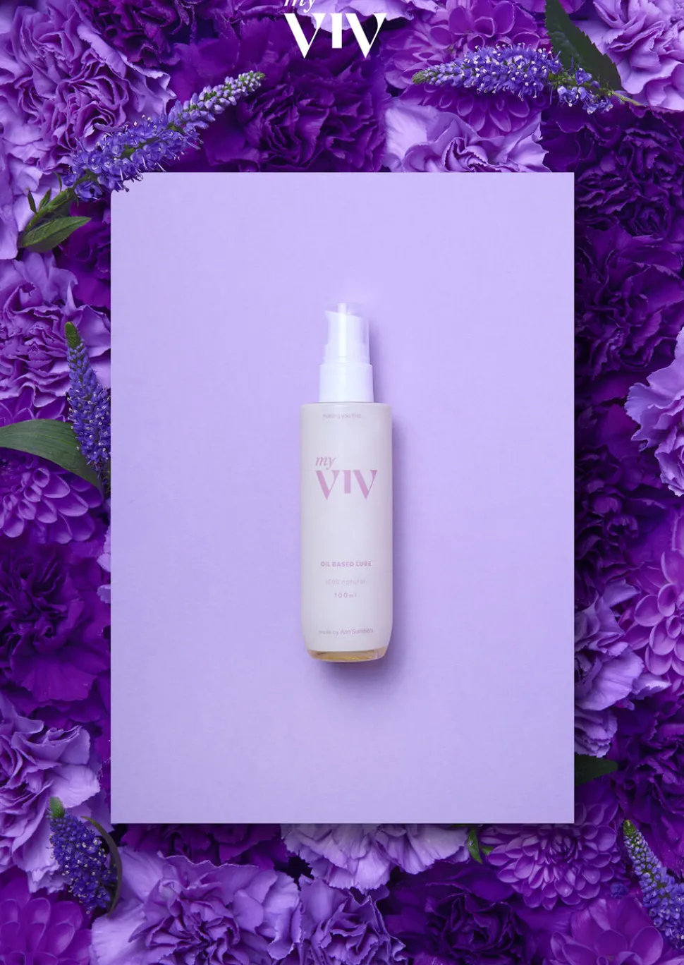 My Viv Moisturising Oil Based Lubricant 100ml
