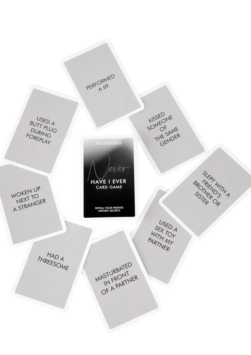 Never Have I Ever Hen Party Sexy Card Game - Pack of 55