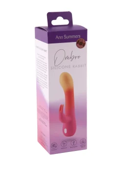 Ombre Rampant Rabbit Silicone G-Spot Vibrator