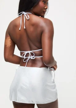 Pacific Pearl Swim Skirt - White