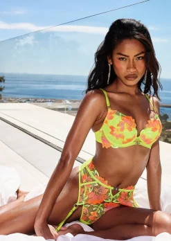 Paradise Glow G-String - Lime