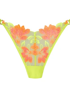 Paradise Glow G-String - Lime