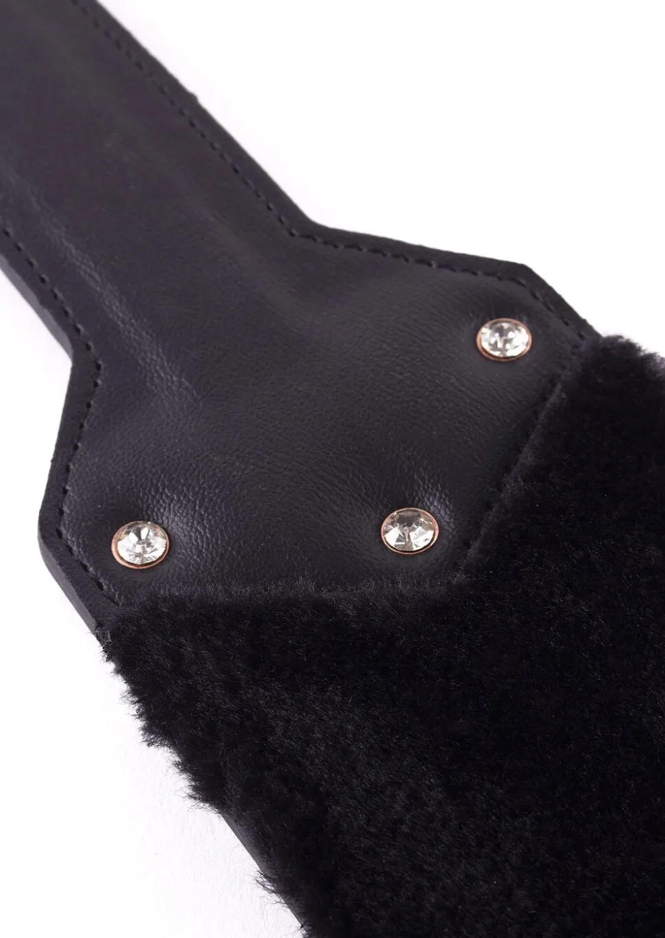Parlour Faux Fur & Leather 2 Texture Paddle