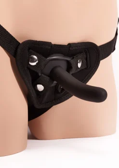 Pegging Starter 2 Piece Strap-On Set with 3 Interchangeable Rings
