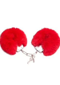 Plush Faux Fur Bondage Handcuffs