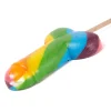 Rainbow Willy Lolly Rude Edible Sweets