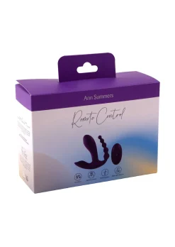 Remote Control 3 Way Clitoral G-Spot Anal Vibrator