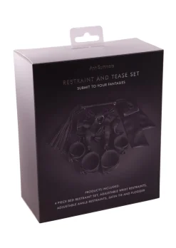 Restraint & Tease 4 Piece Bondage Set
