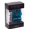 Ribbed Vibrating Cock & Ball Ring with Removable Bullet
