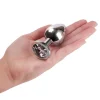 Round Metal Weighted Butt Plug