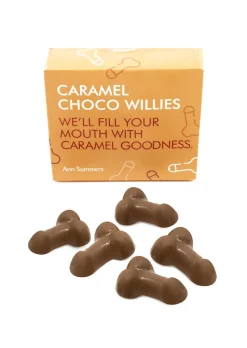 Salted Caramel Chocolate Willies Rude Edible Sweets