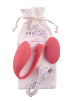 Self Love Remote Control Dual Stimulation Silicone Vibrating Love Egg