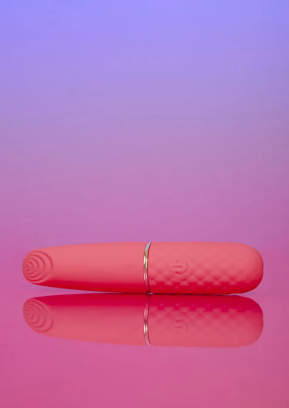 Self Love Ripple Texture Silicone Bullet Vibrator