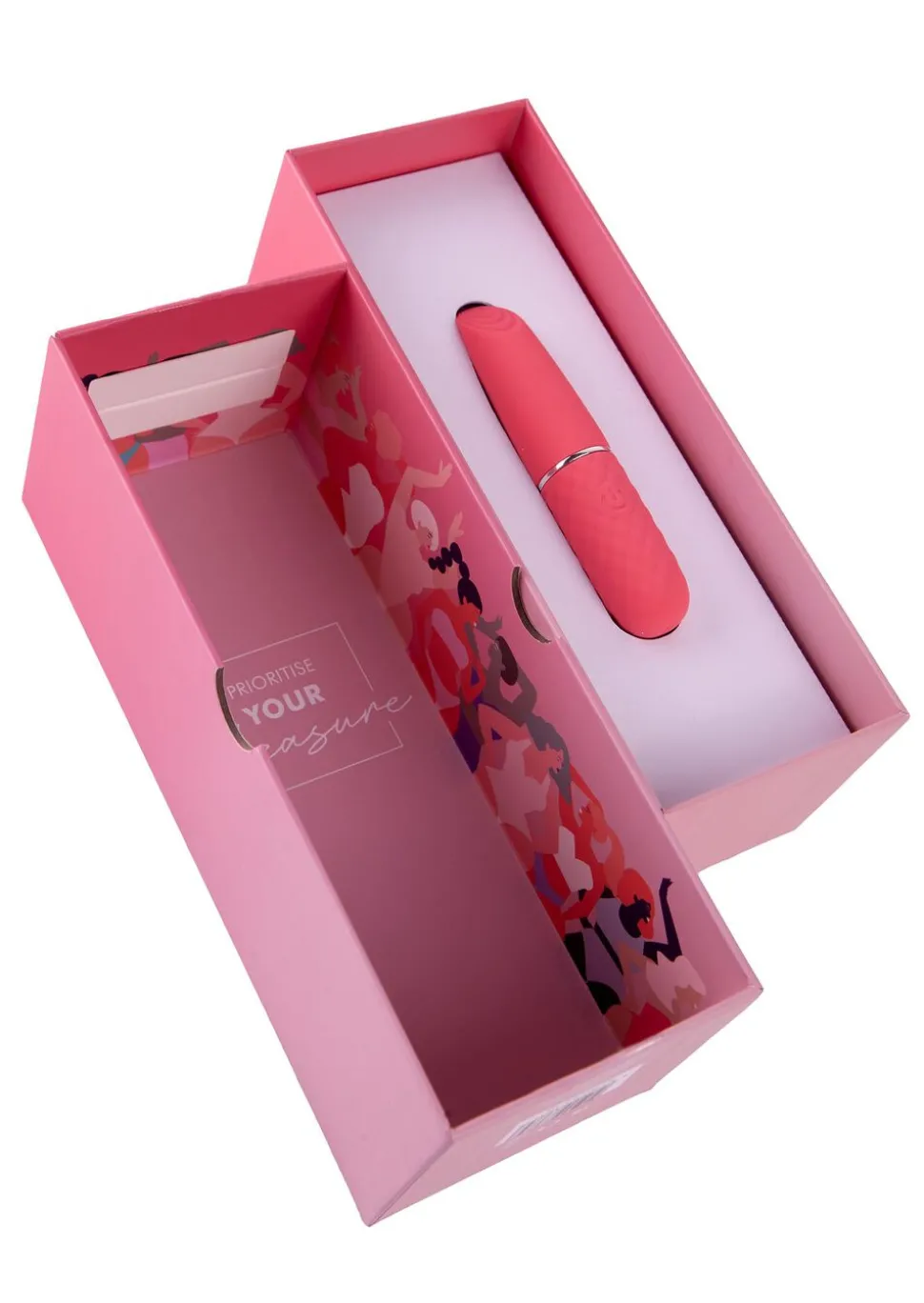Self Love Ripple Texture Silicone Bullet Vibrator