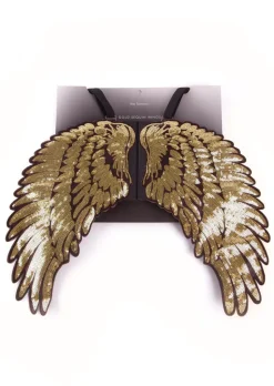 Sequin & PU Wings