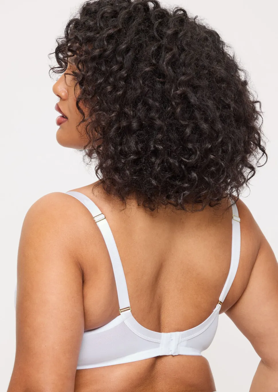 Sexy Lace Non Padded Fuller Bust Plunge Bra - Pack of 2 - White