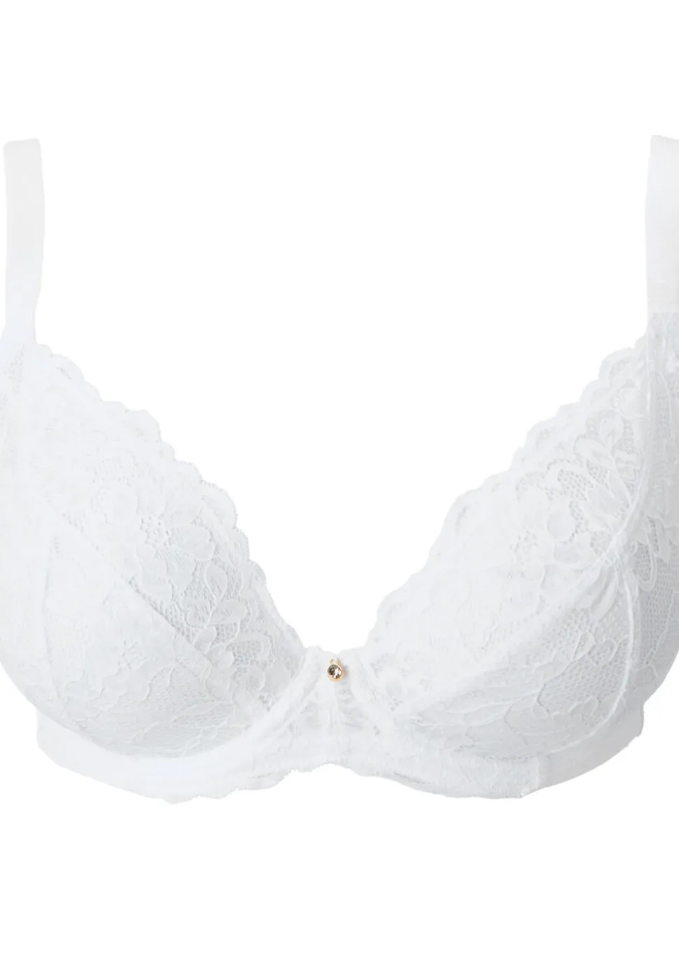 Sexy Lace Non Padded Fuller Bust Plunge Bra Pack of 2 - Assorted