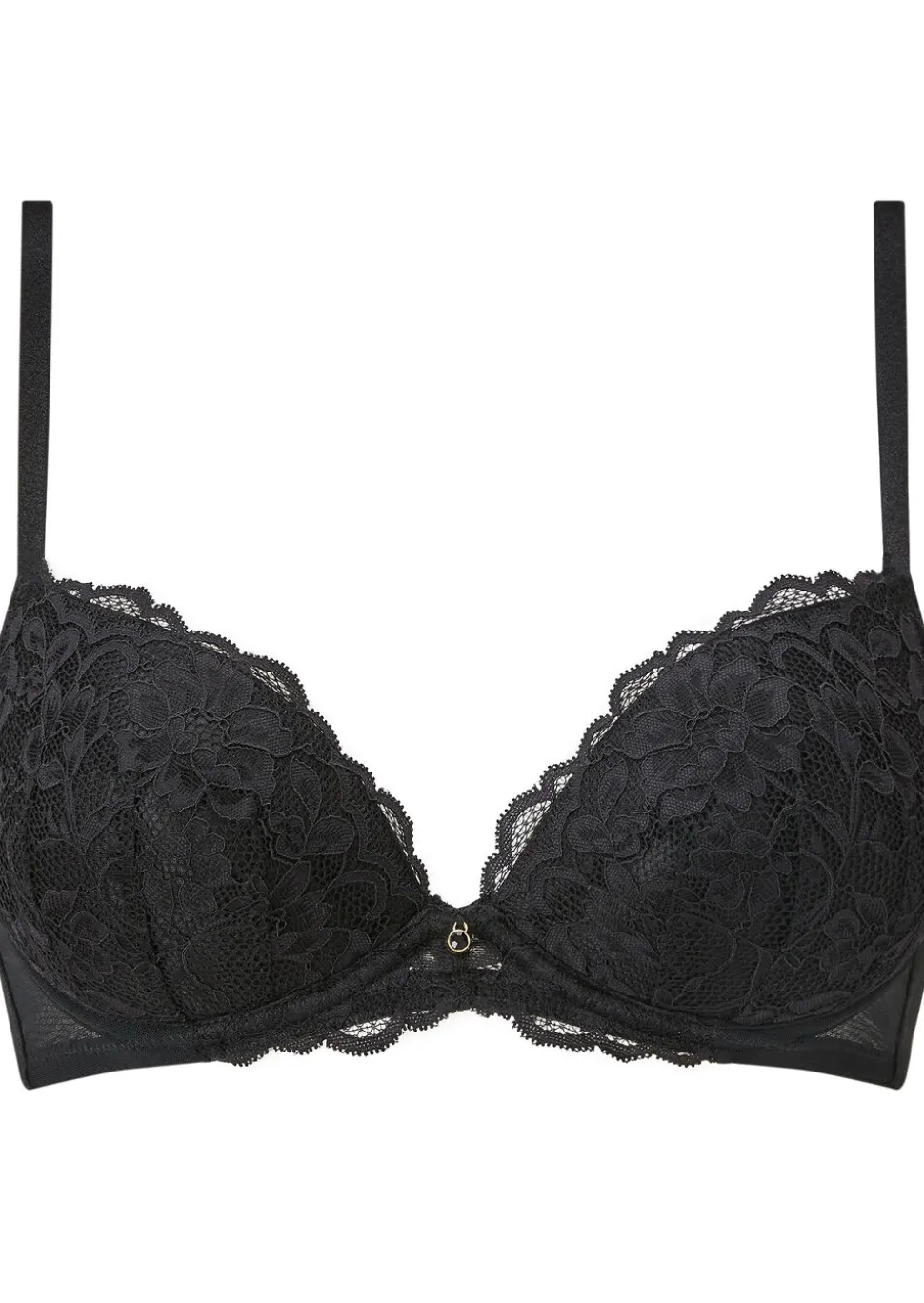 Sexy Lace Padded Plunge Bra - Pack of 2 - Assorted