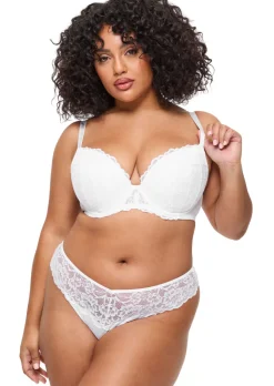 Sexy Lace Padded Plunge Bra - Pack of 2 - Assorted