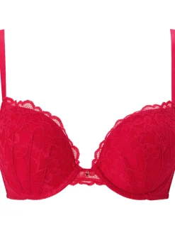 Sexy Lace Padded Plunge Bra - Pack of 2 - Multi