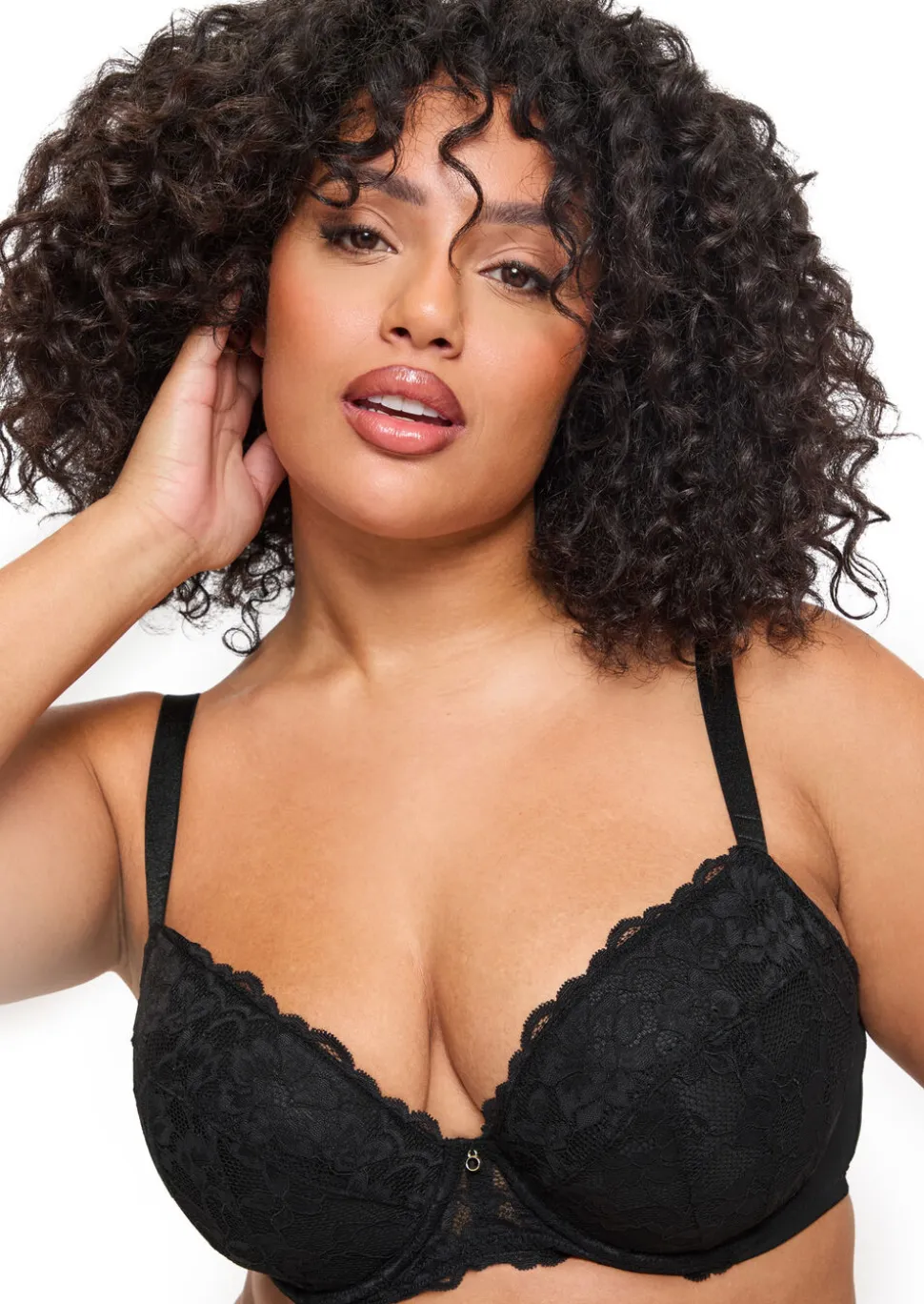 Sexy Lace Padded Plunge Bra - Pack of 2 - Multi