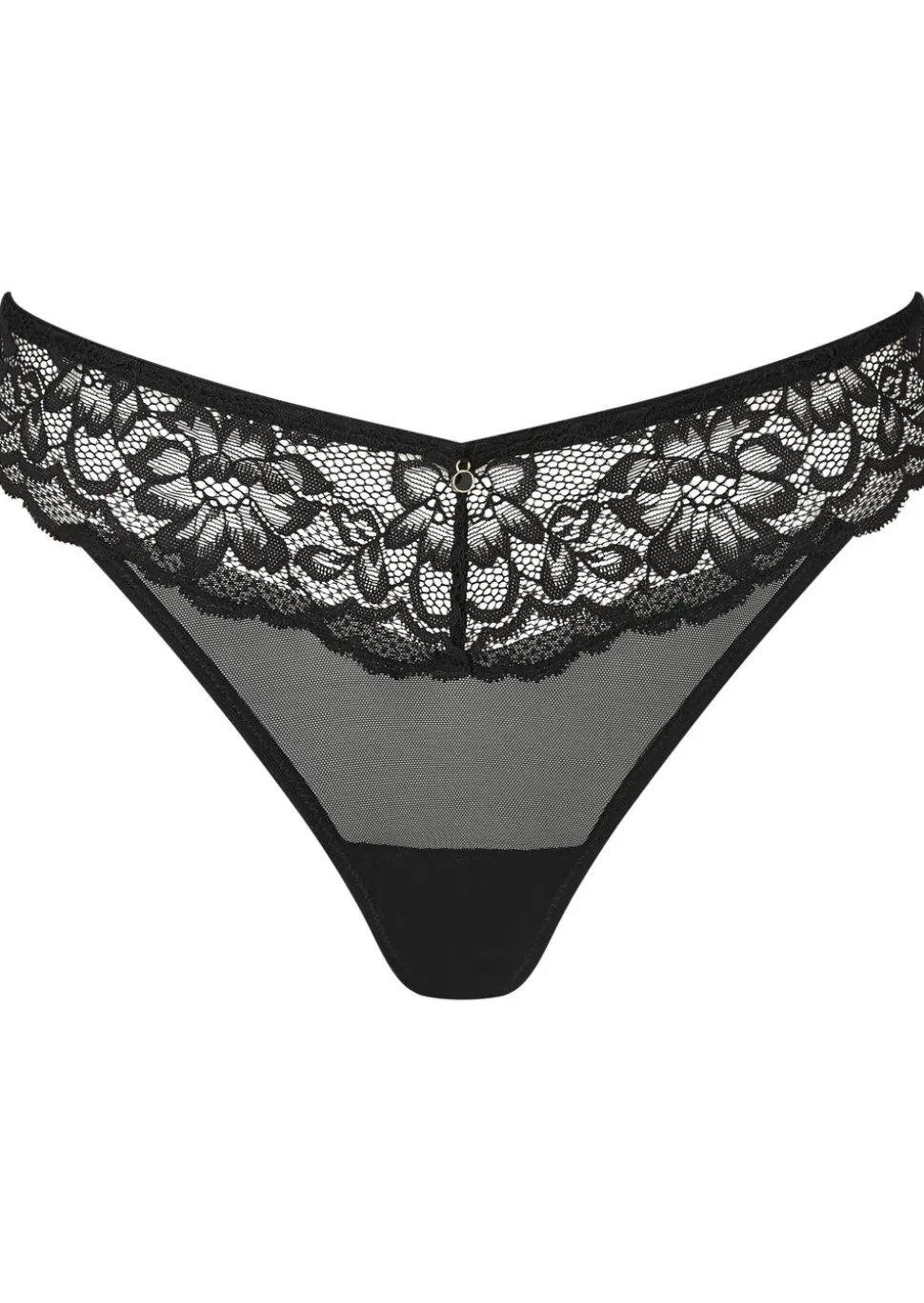 Sexy Lace Thong - Black