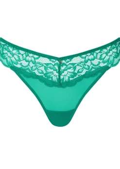 Sexy Lace Thong - Green