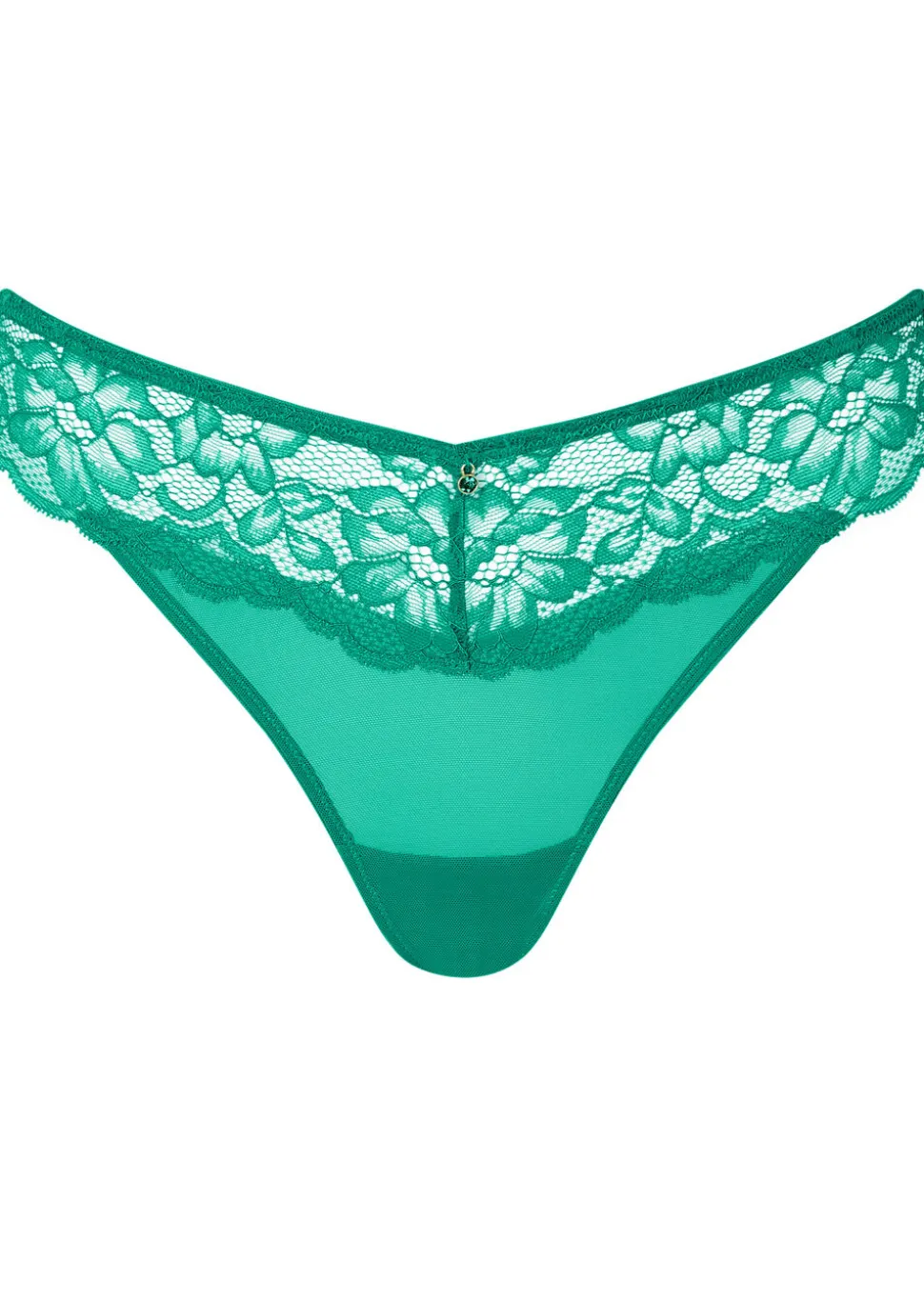 Sexy Lace Thong - Green